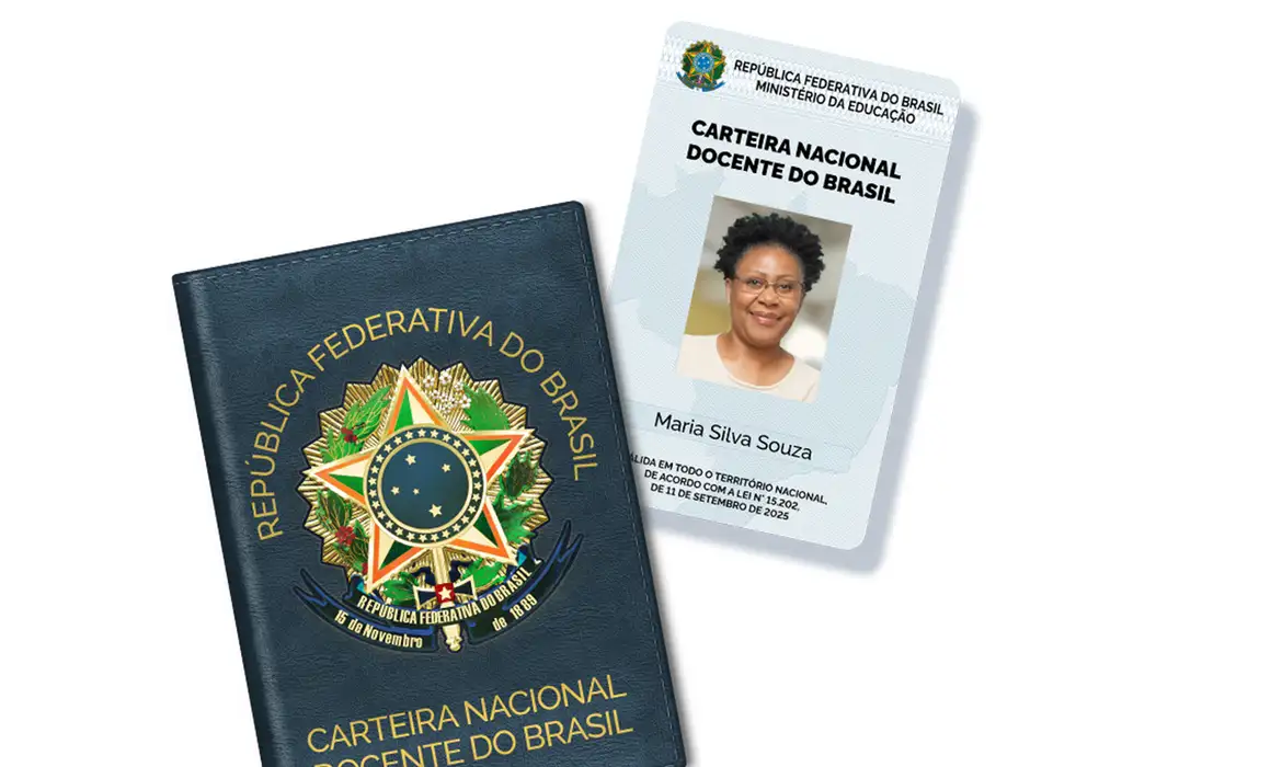 Modelo da Carteira Nacional Docente do Brasil (CNDB)