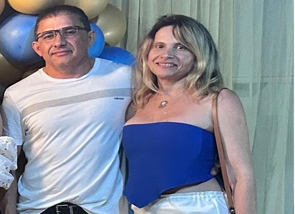 Dr. Geraldo Gonçalves Nunes com a esposa Dra. Socorro Nunes