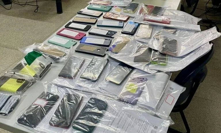 Celulares roubados e recuperados no Piauí