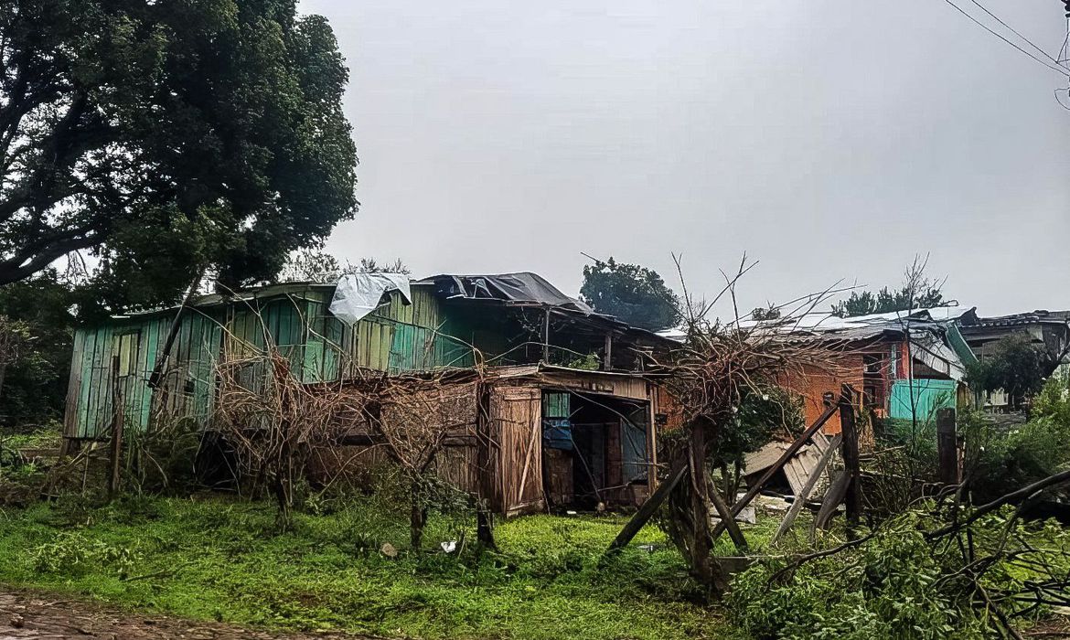 Destruição no Rio Grande do Sul