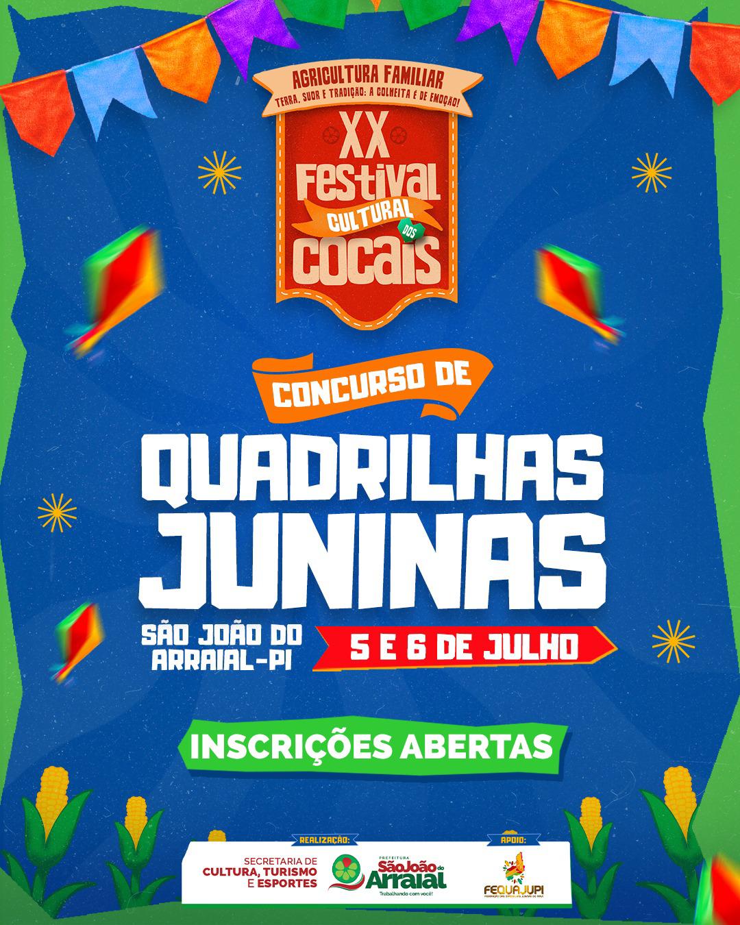 Concurso de quadrilhas em São João do Arraial