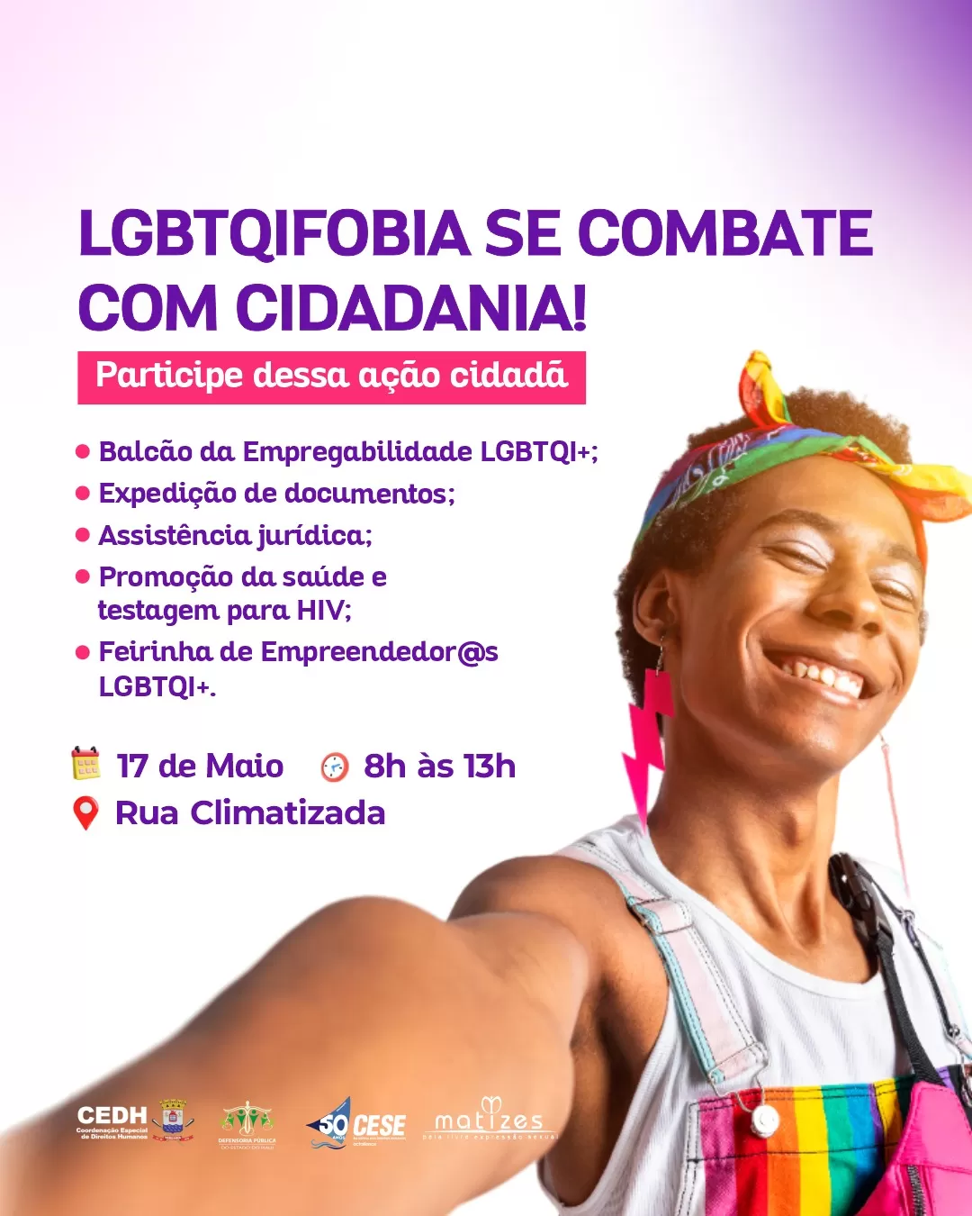 LGBTQIA+: Ação vai oferecer serviços gratuitos e balcão de empregos amanhã  (17) - Geral