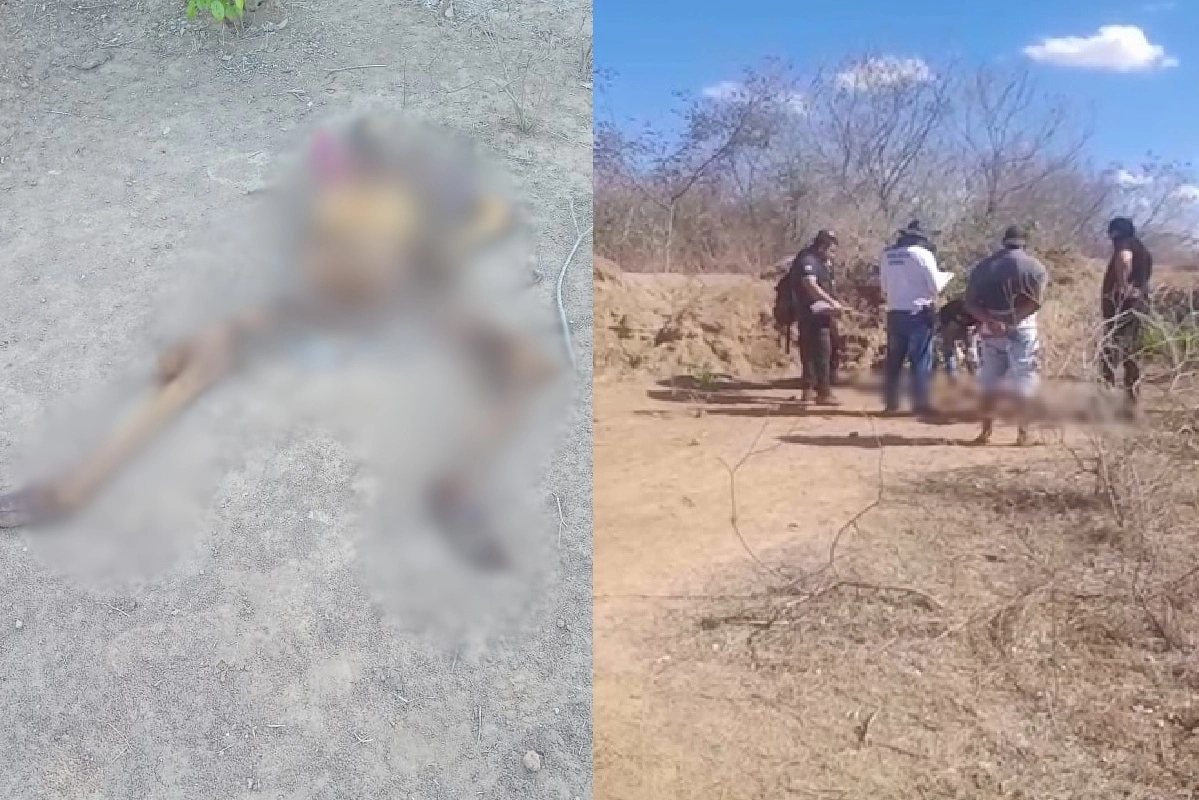 Vítima tinha marcas de tiros e estava e com pés amarrados