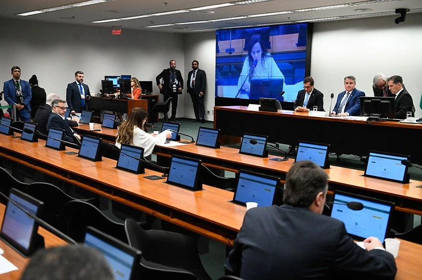 O relatório do senador Cid Gomes foi lido na comissão pelo deputado Gervásio Maia