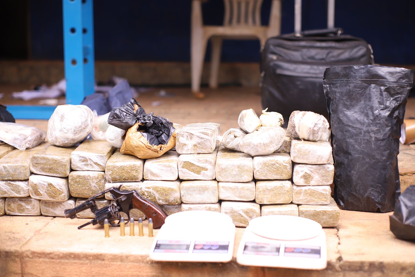 Polícia encontra depósito de drogas na zona rural de Timon