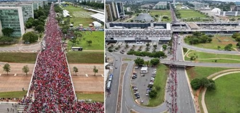 Multidão toma conta das ruas de Brasília à espera da posse de Lula