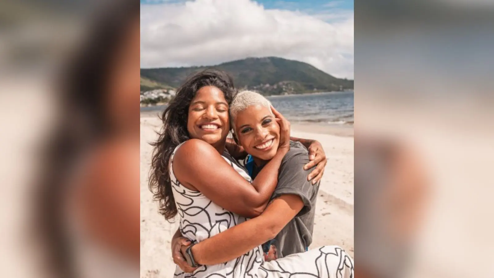 Juliana Marins e a irmã, Mariana