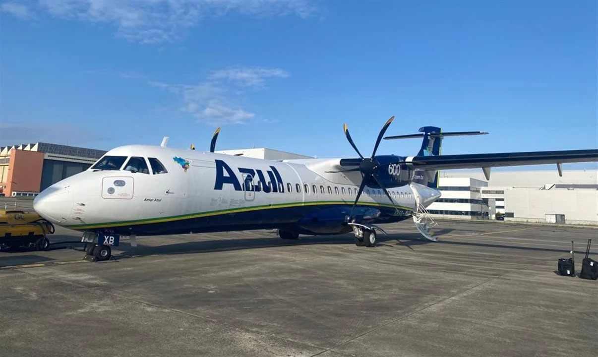 Avião da Azul declara emergência por pouco combustível e pousa com segurança em Parnaíba