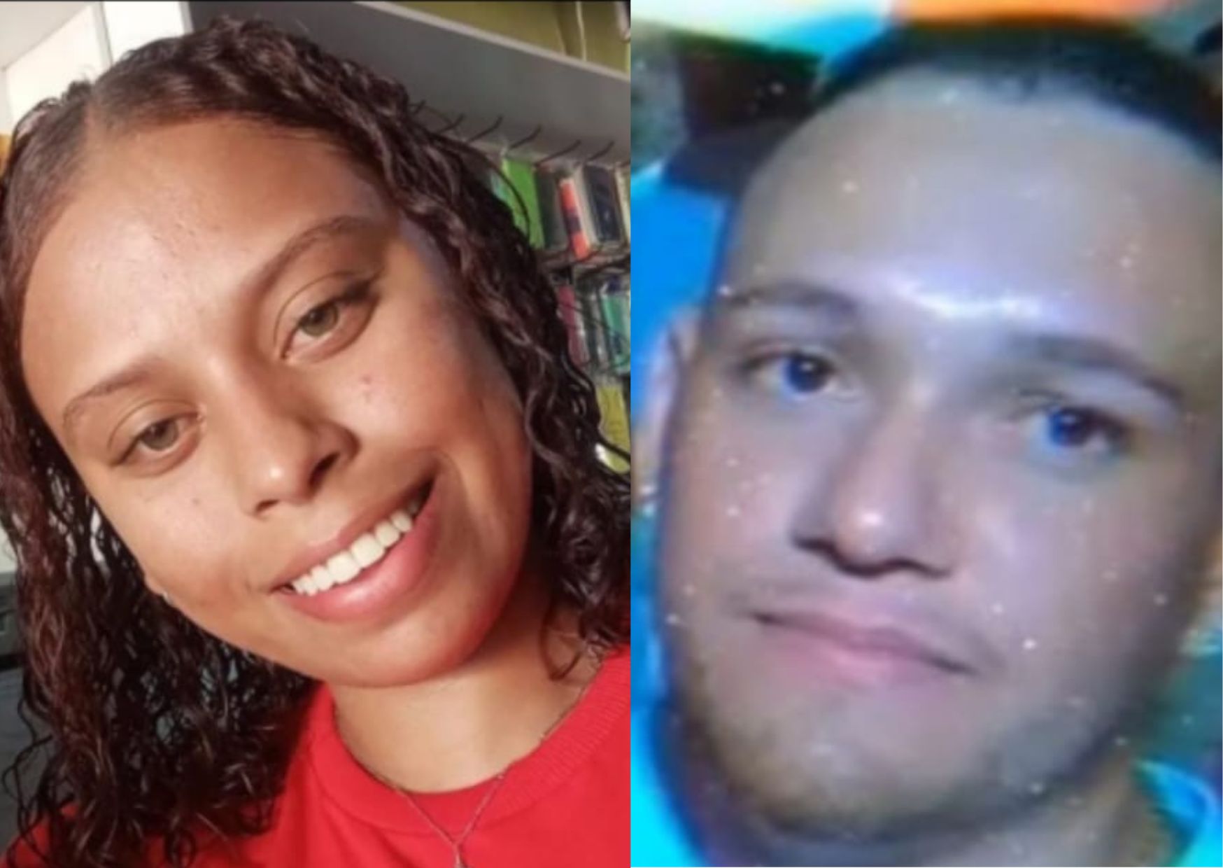 Mateus de Oliveira Freitas e Amanda Oliveira morreram em um acidente de moto em Sigefredo Pacheco