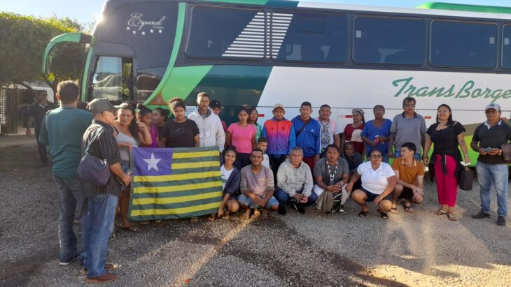 Representantes de povos indígenas do Piauí