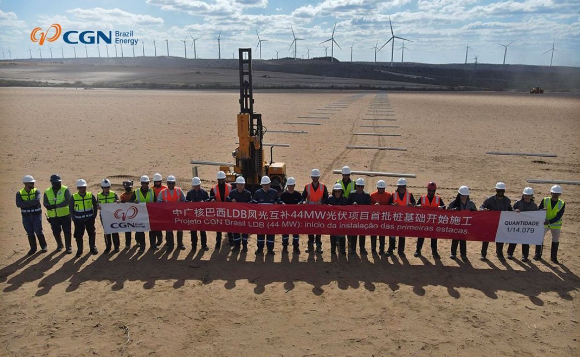 Estatal chinesa CGN iniciou as obras do Projeto LDB-Associado, no Complexo Lagoa do Barro