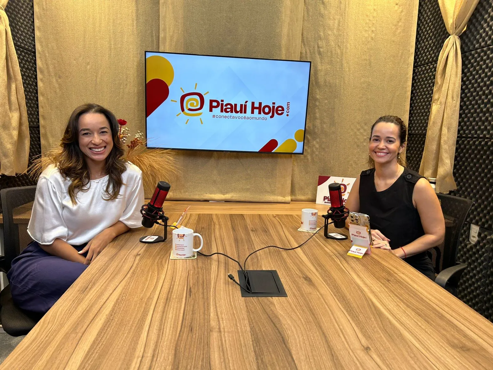 A Advogada Alice Belli foi entrevistada no PodCast do Piauí Hoje com a jornalista Malu Barreto