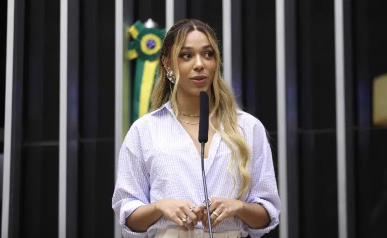 Deputada Federal Erika Hilton, líder do PSOL na Câmara dos Deputados