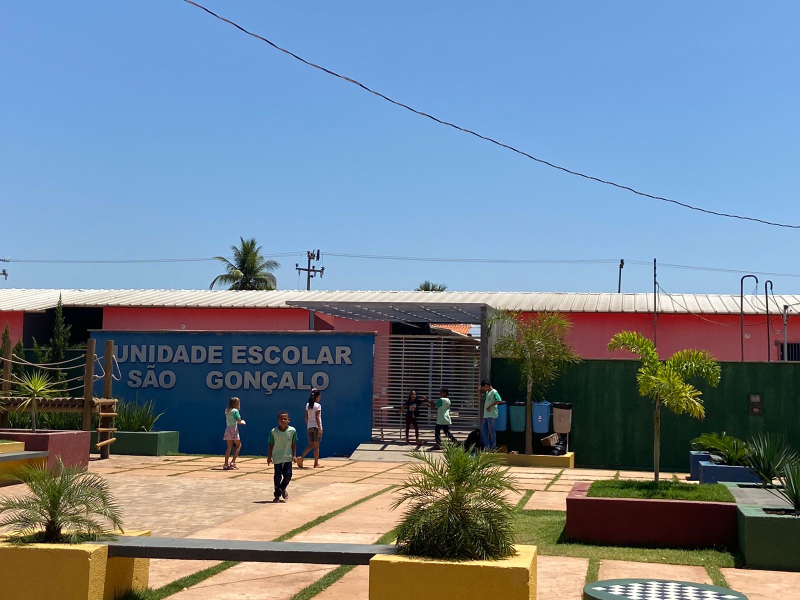 Escola pública em São Gonçalo do Gurgueia, no sul do Piauí
