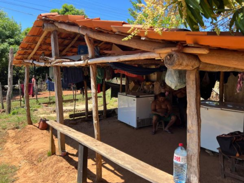 Local onde os trabalhadores ficavam