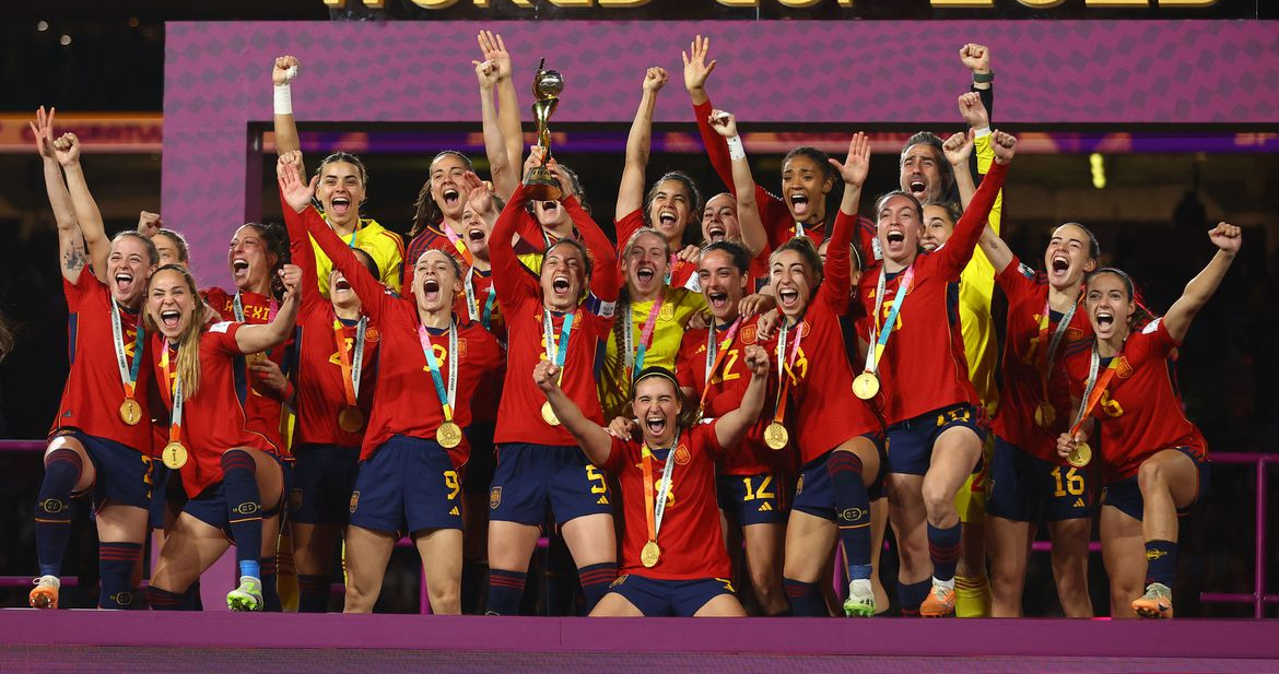 Seleção da Espanha foi a grande campeã da Copa feminina