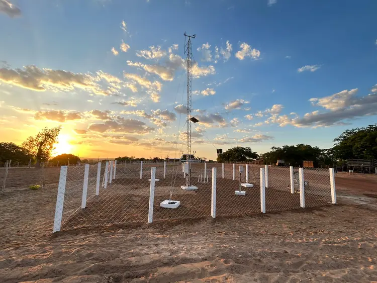 Estação agrometeorológica foi instalada no município de Arraial, distante 218 km ao sul de Teresina, uma das áreas que mais sentem os efeitos da seca