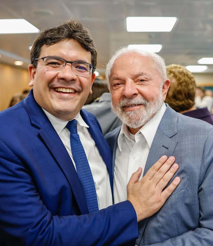 Rafael Fonteles e o presidente Lula