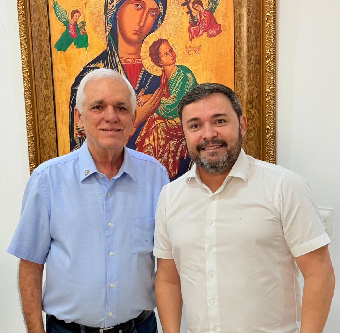 Vice governador e o Deputado Fábio Novo
