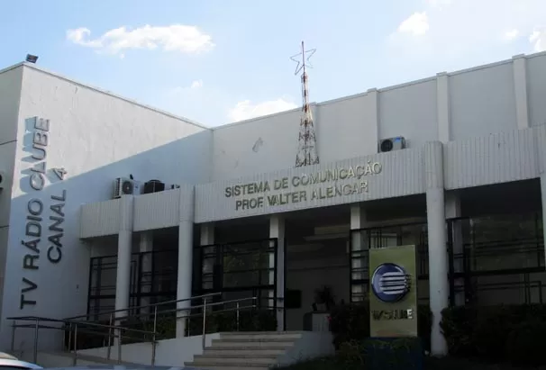 Fachada de Rede Clube de Comunicação, afiliada da Rede Globo no Piauí