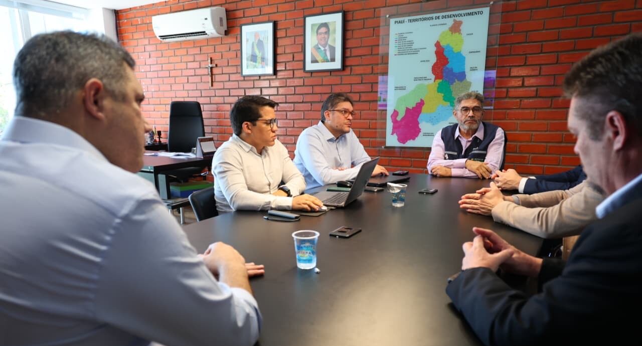 Sesapi recebe equipe do BNDES para discutir expansão do Piauí Saúde Digital