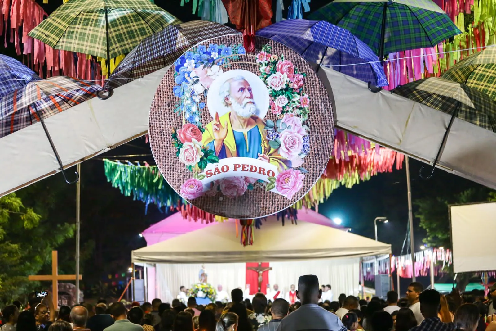 Festejos de São Pedro no bairro Poty Velho em Teresina