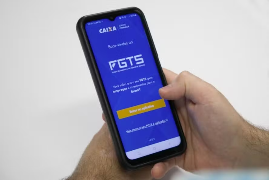 Aplicativo FGTS, da Caixa Econômica Federal