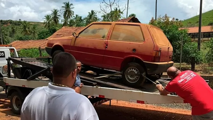O veículo nunca foi emplacado