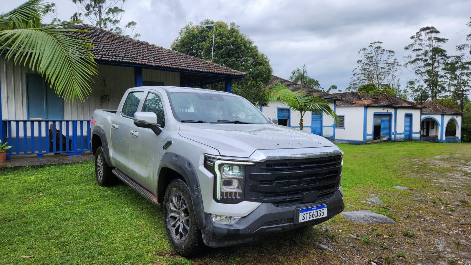 Foton Tunland V7 revela versatilidade em diferentes tipos de terreno