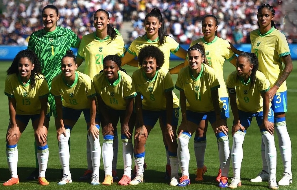 A seleção brasileira feminina de futebol