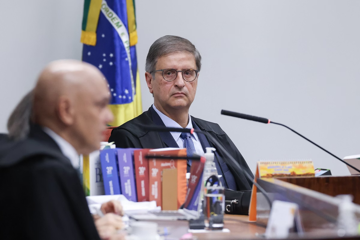 Paulo Gonet, procurador-geral, durante o julgamento da trama golpista