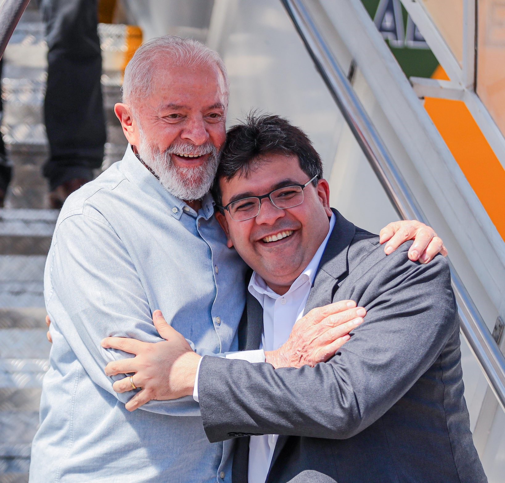 O governador Rafael Fonteles e o presidente Lula