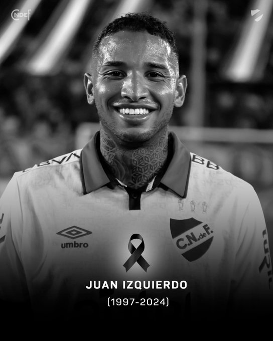 Morre jogador internado Juan Manuel Izquierdo em SP