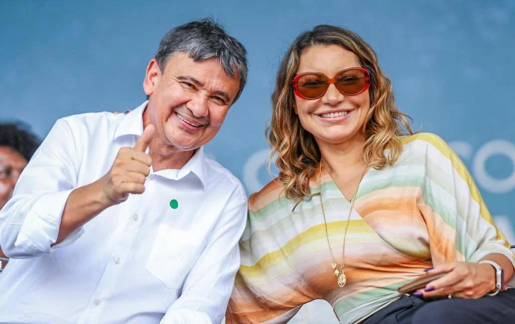 Wellington Dias e Janja Lula Da Silva