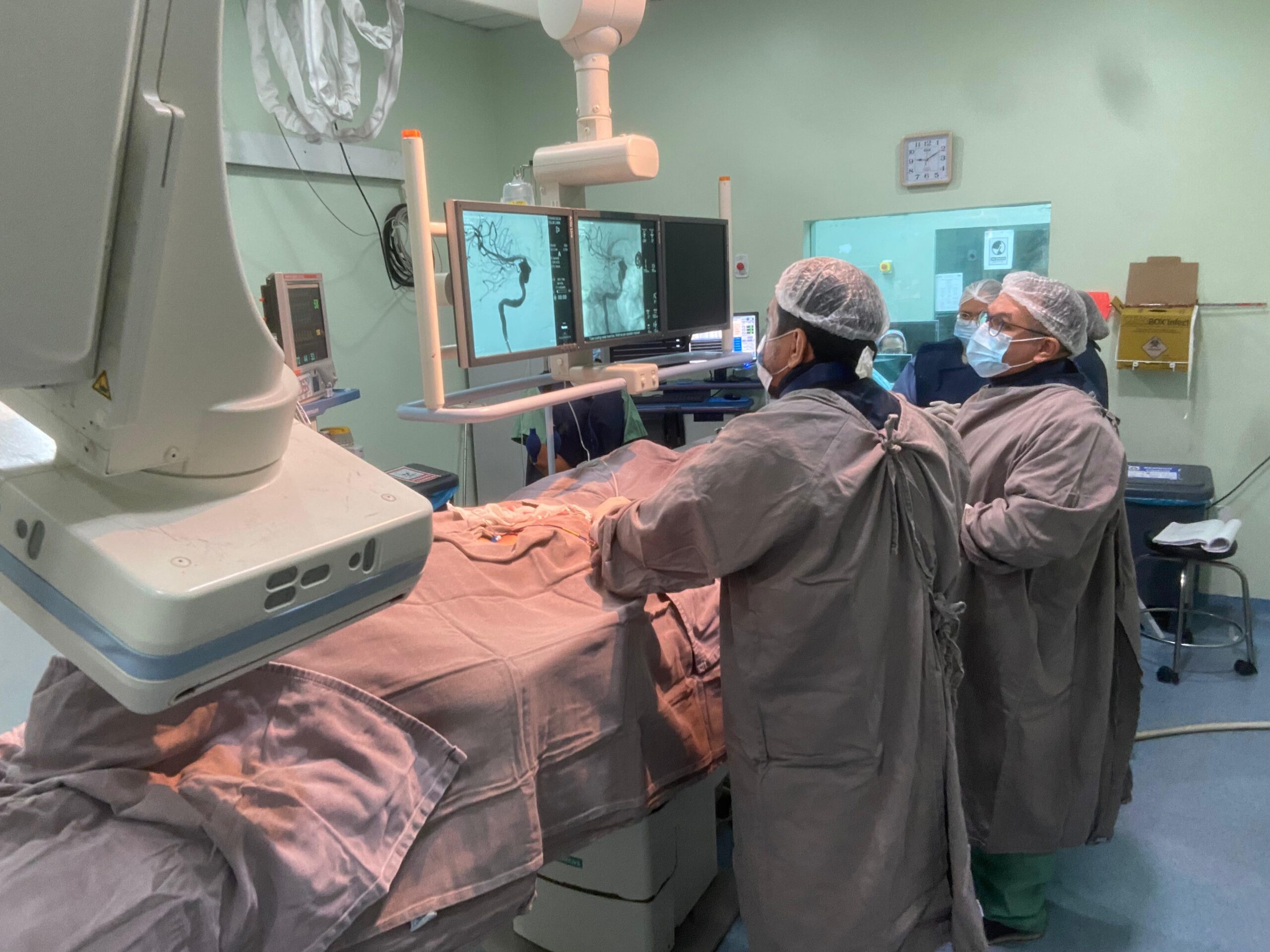 Cirurgia no Hospital Getúlio Vargas