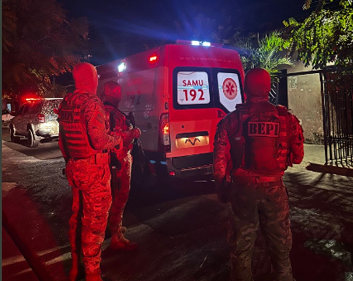 A vítima foi resgatada da sessão de tortura e socorrida pelo SAMU