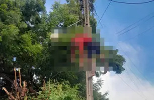 Homem morre ao sofrer descarga elétrica em poste