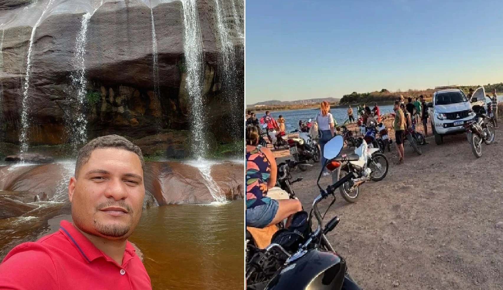 Homem desaparece nas águas de açude após cair de jet-ski