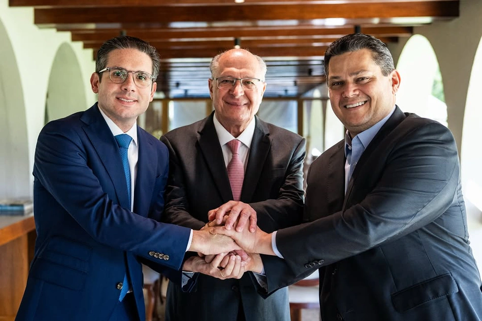 Alckmin, Motta e Alcolumbre