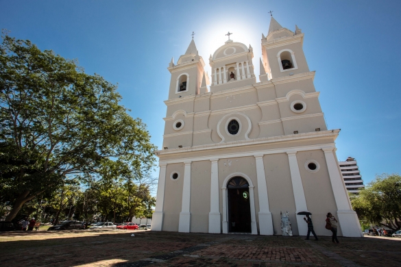 O Bloco da Liberdade acontece na praça que fica na frente da Igreja São Benedito