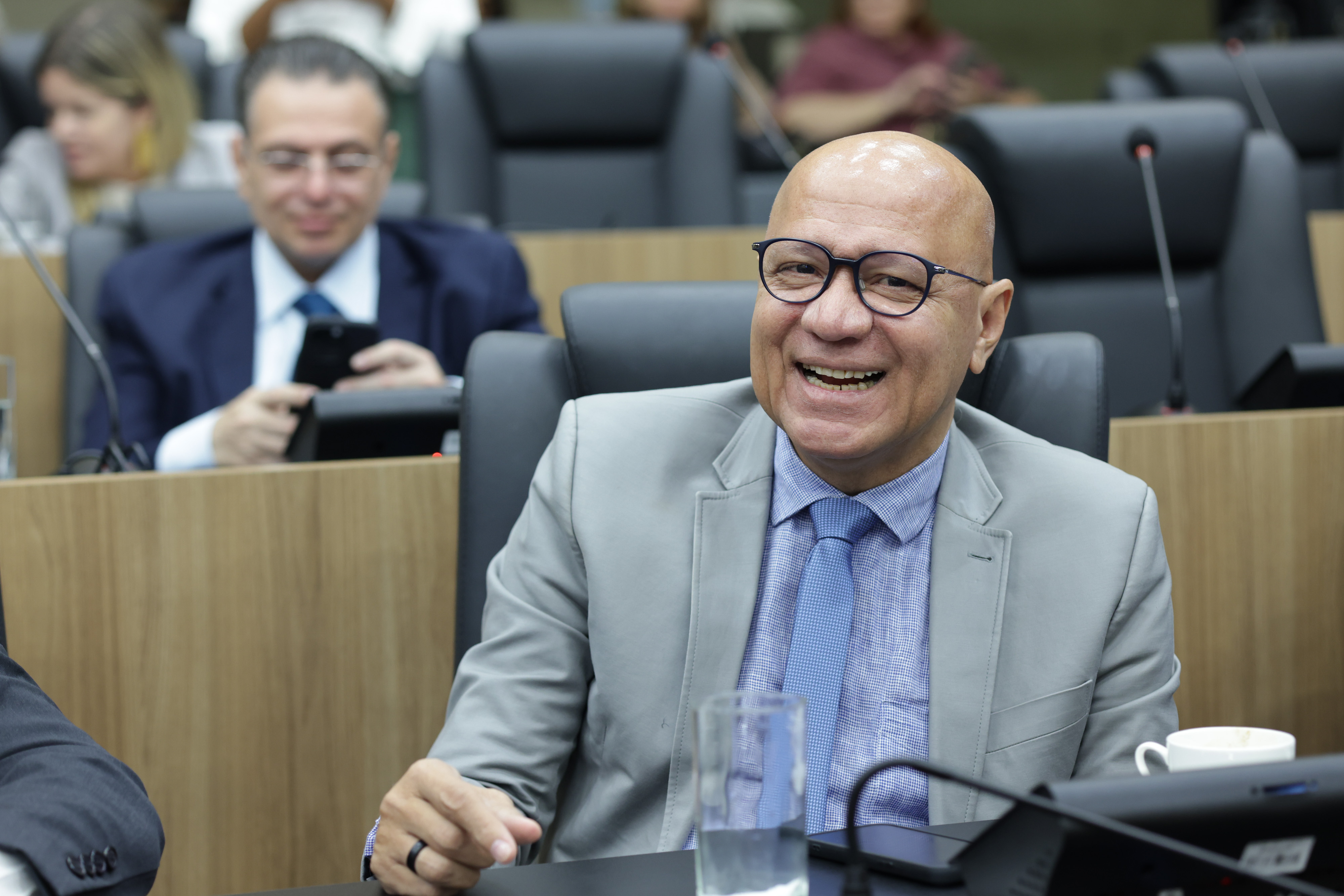 O deputado Franzé Silva (PT)
