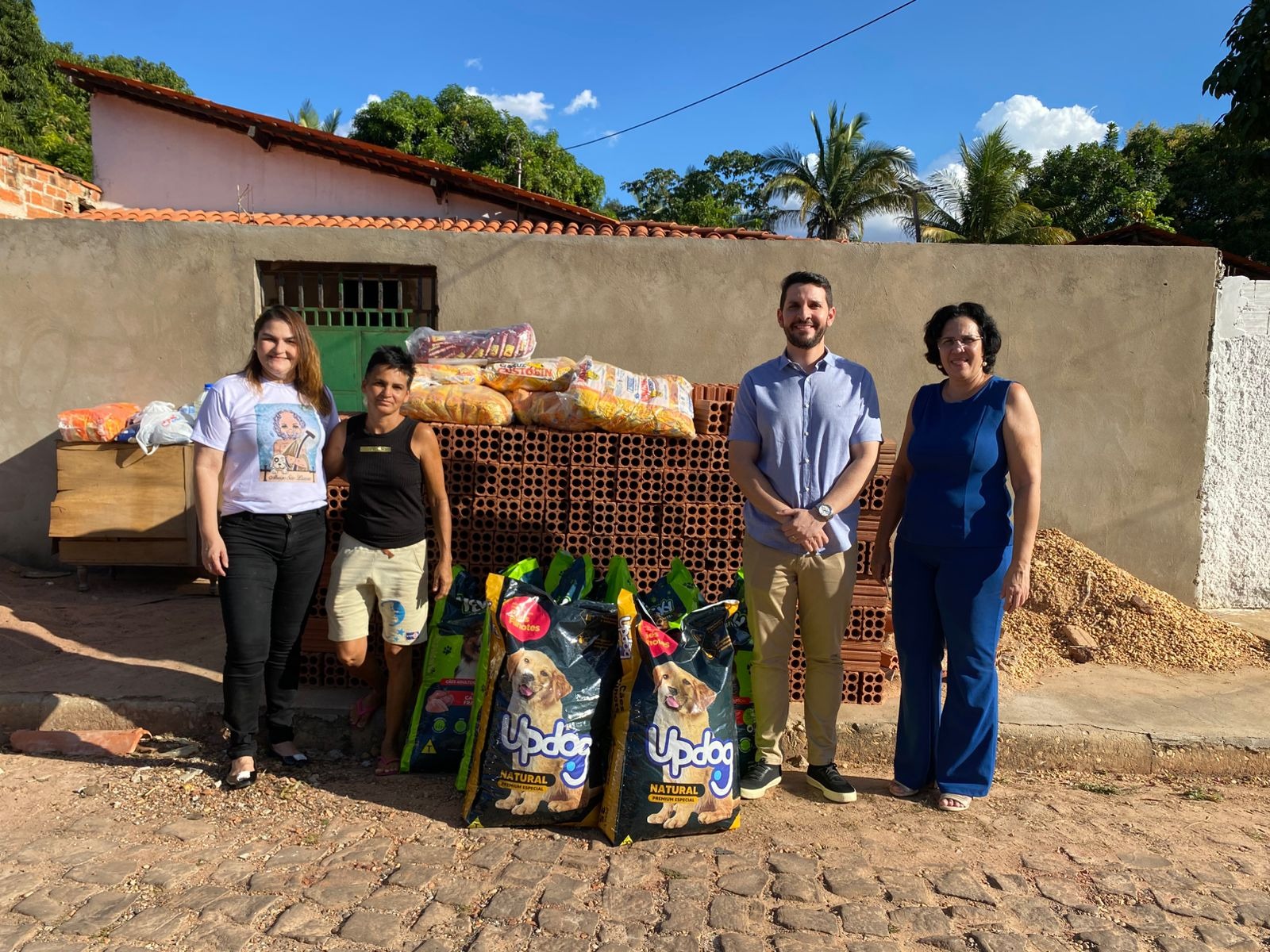 Semarh faz doações de rações na zona rural e zona urbana de Teresina