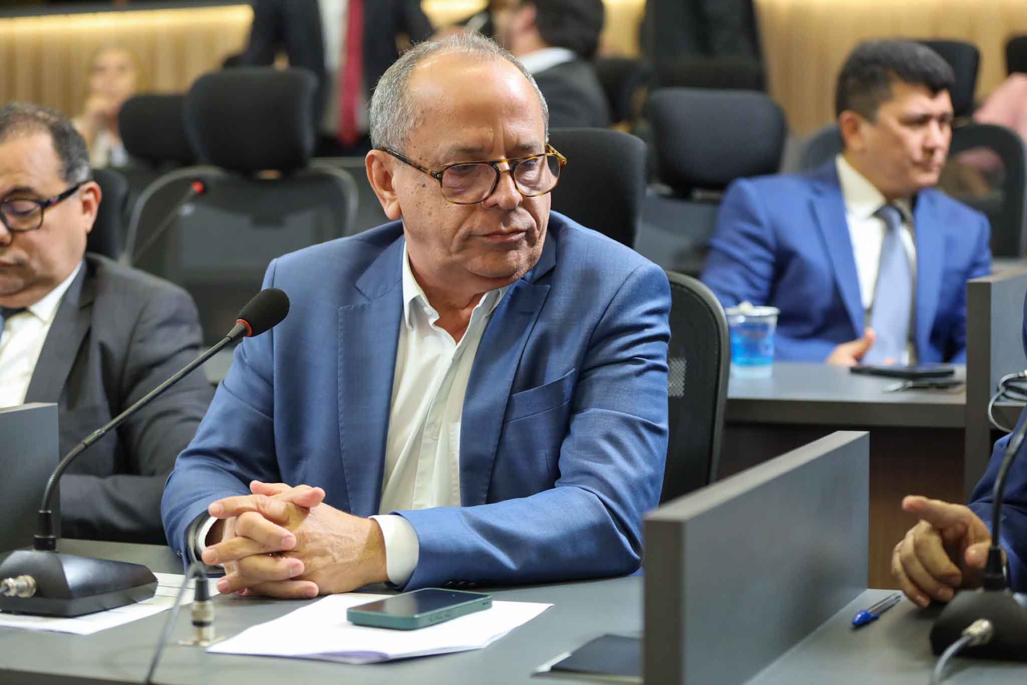 Deputado Hélio Isaías (PT), presidente da CETE