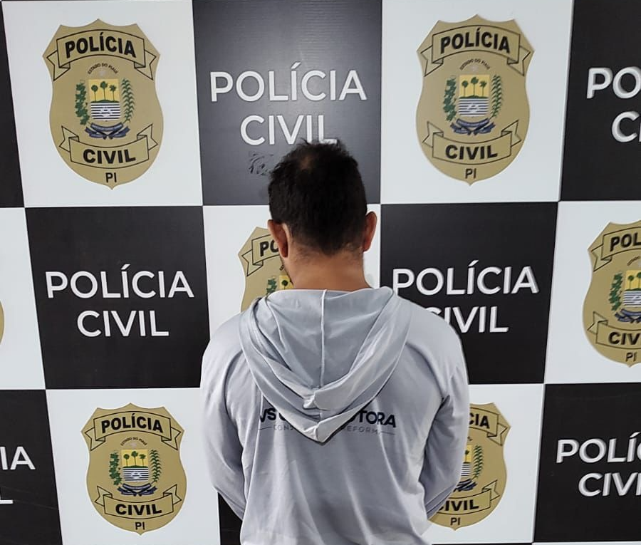 homem com iniciais F.A.G.A., foi preso pela Polícia Civil do Piauí nesta quarta-feira (20), no norte do Piauí