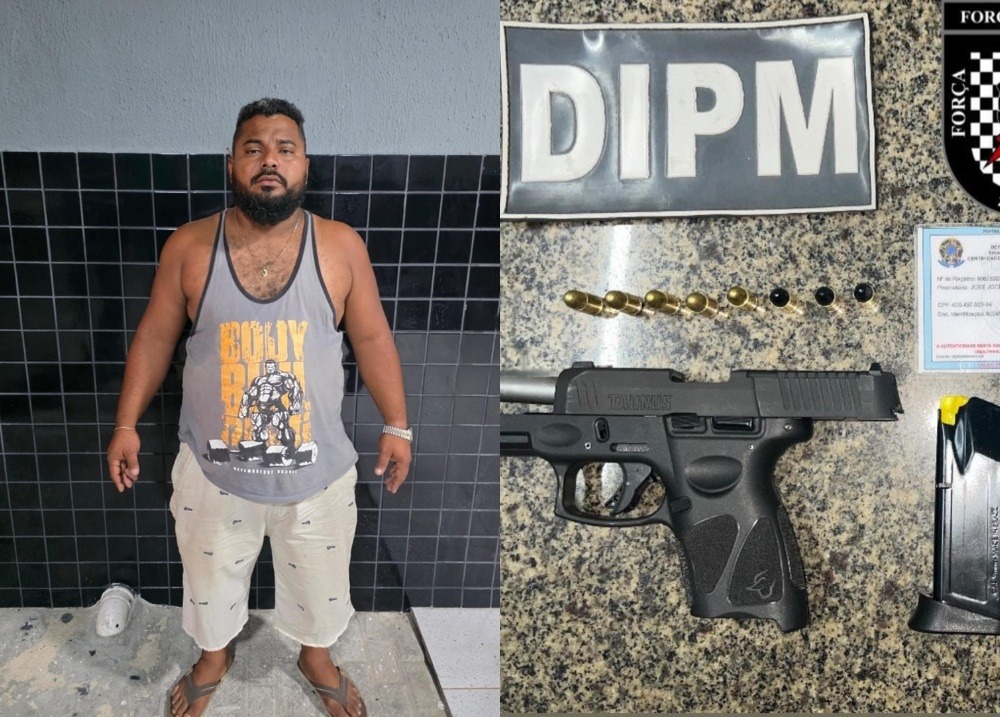 José Jocélio de Sousa, de 36 anos, foi preso neste domingo (17), em Parnaíba -PI