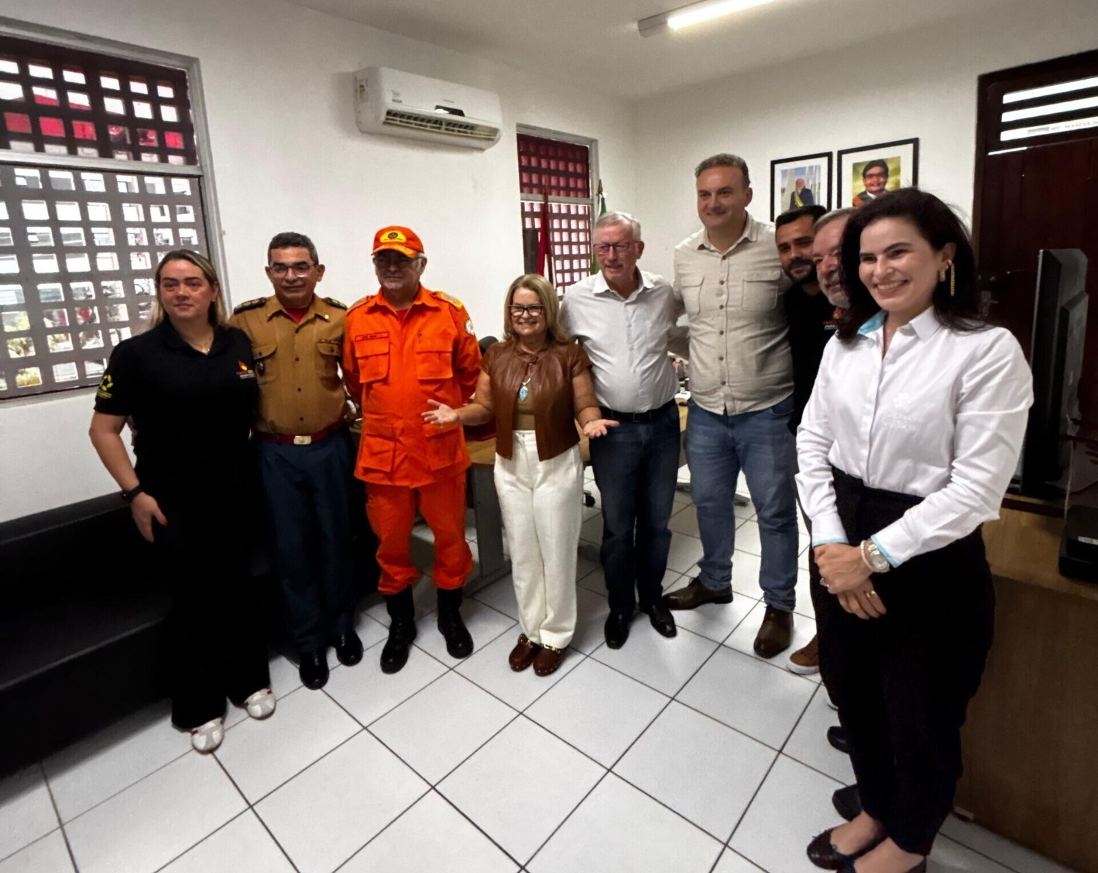 CBMEPI e o Grupo Progresso se reuniram para alinharem ações do Programa Fogo Zero