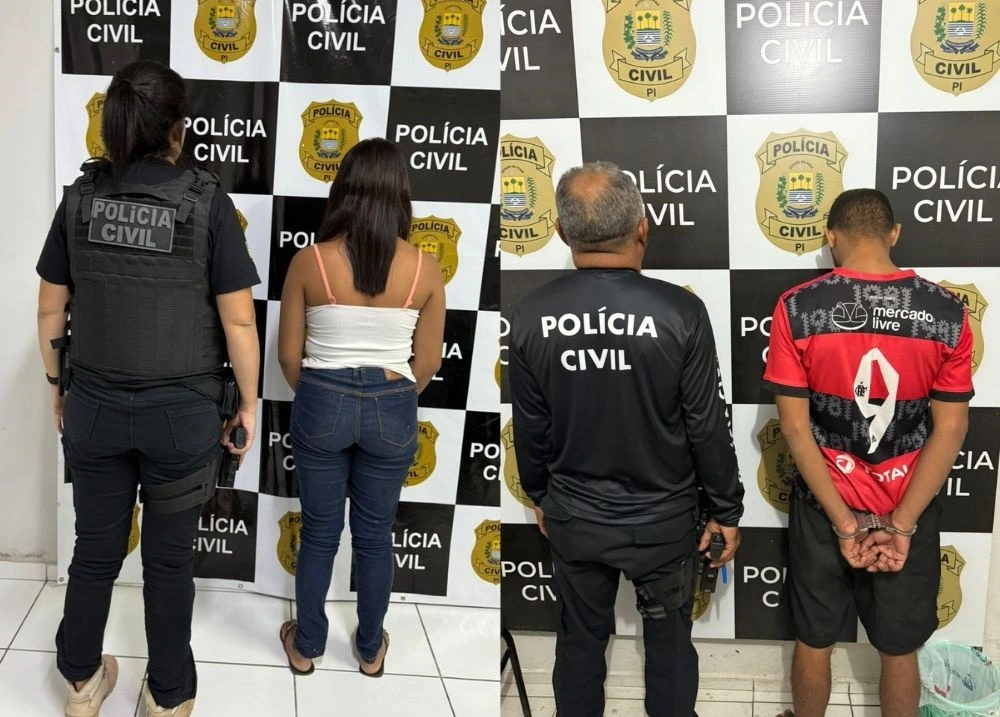 Dupla suspeita de roubo em Teresina