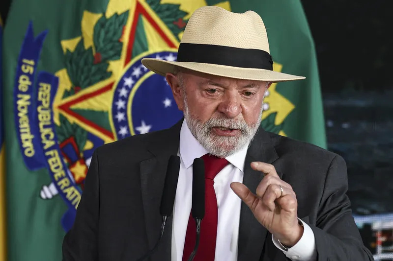 O presidente Lula (PT): ele comentou as mudanças da Meta na última quinta-feira (9) do Palácio do Planalto