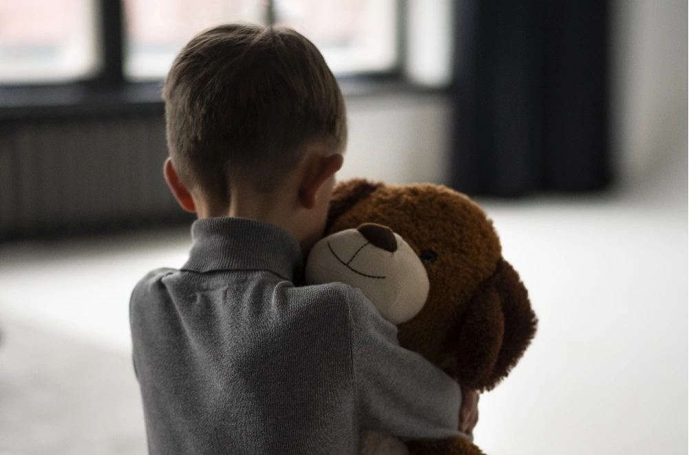 Criança vítima de abuso sexual
