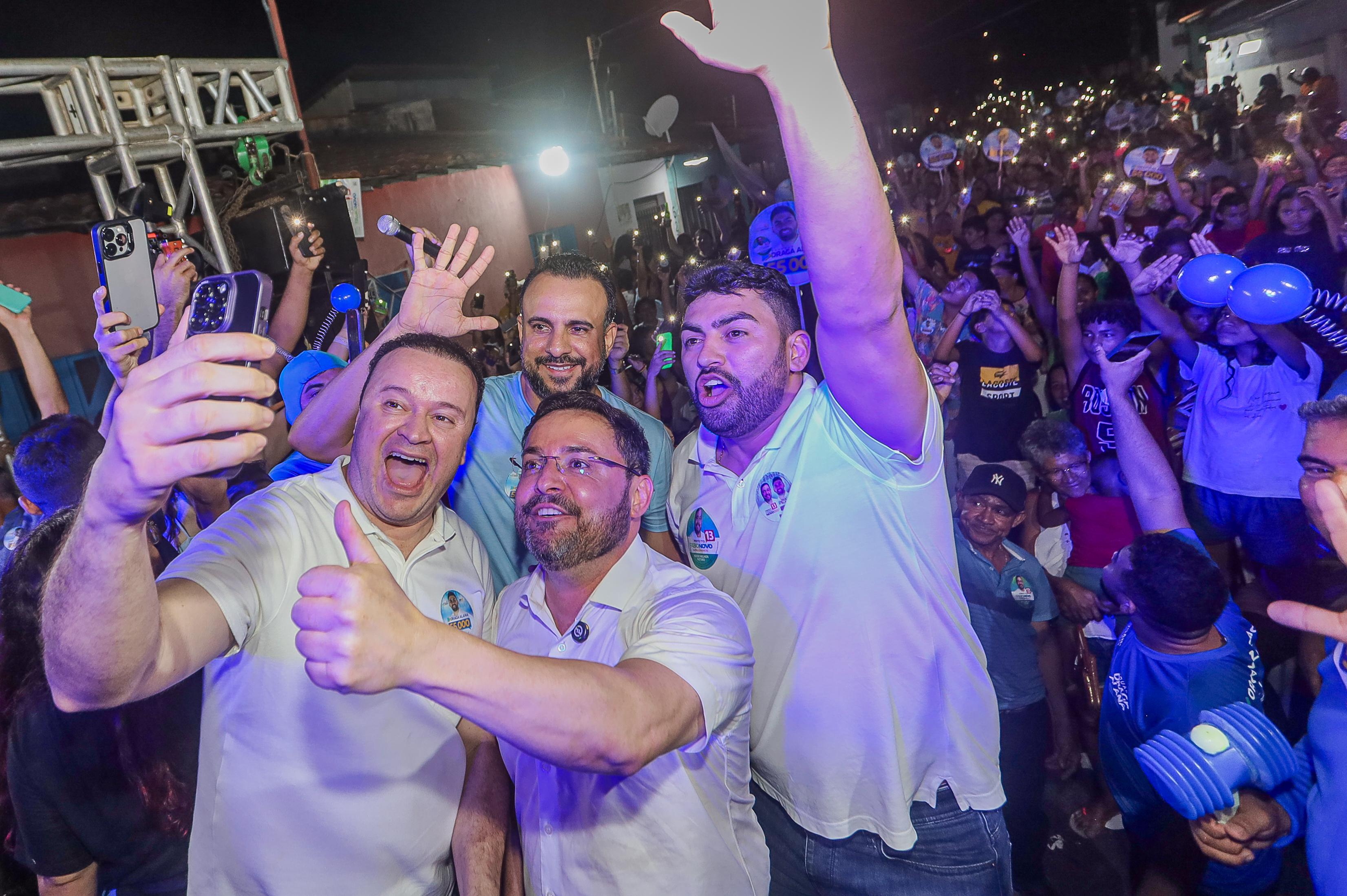 Fábio Novo destaca a precariedade dos serviços públicos durante caminhada